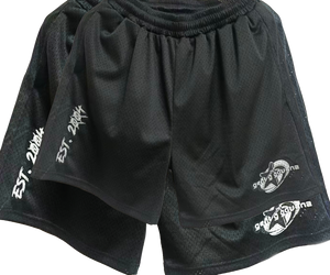 C!TY L!GHTS Star Logo Mesh Shorts (Black)