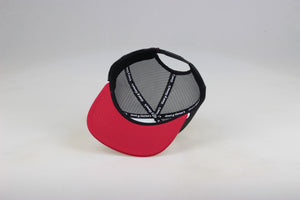 Kiss by an Angel Trucker hat (White/Red/Black)