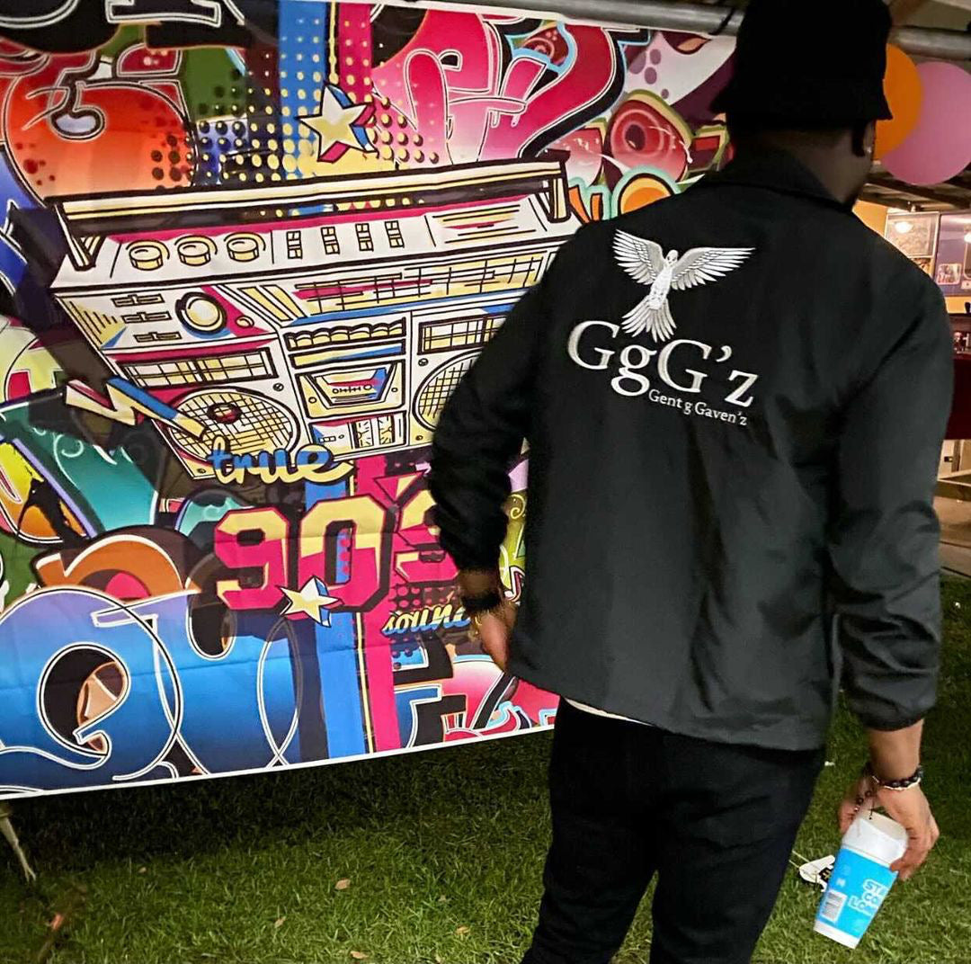 Classic Gent g Gaven'z Coach Jacket With Embroidery Logo