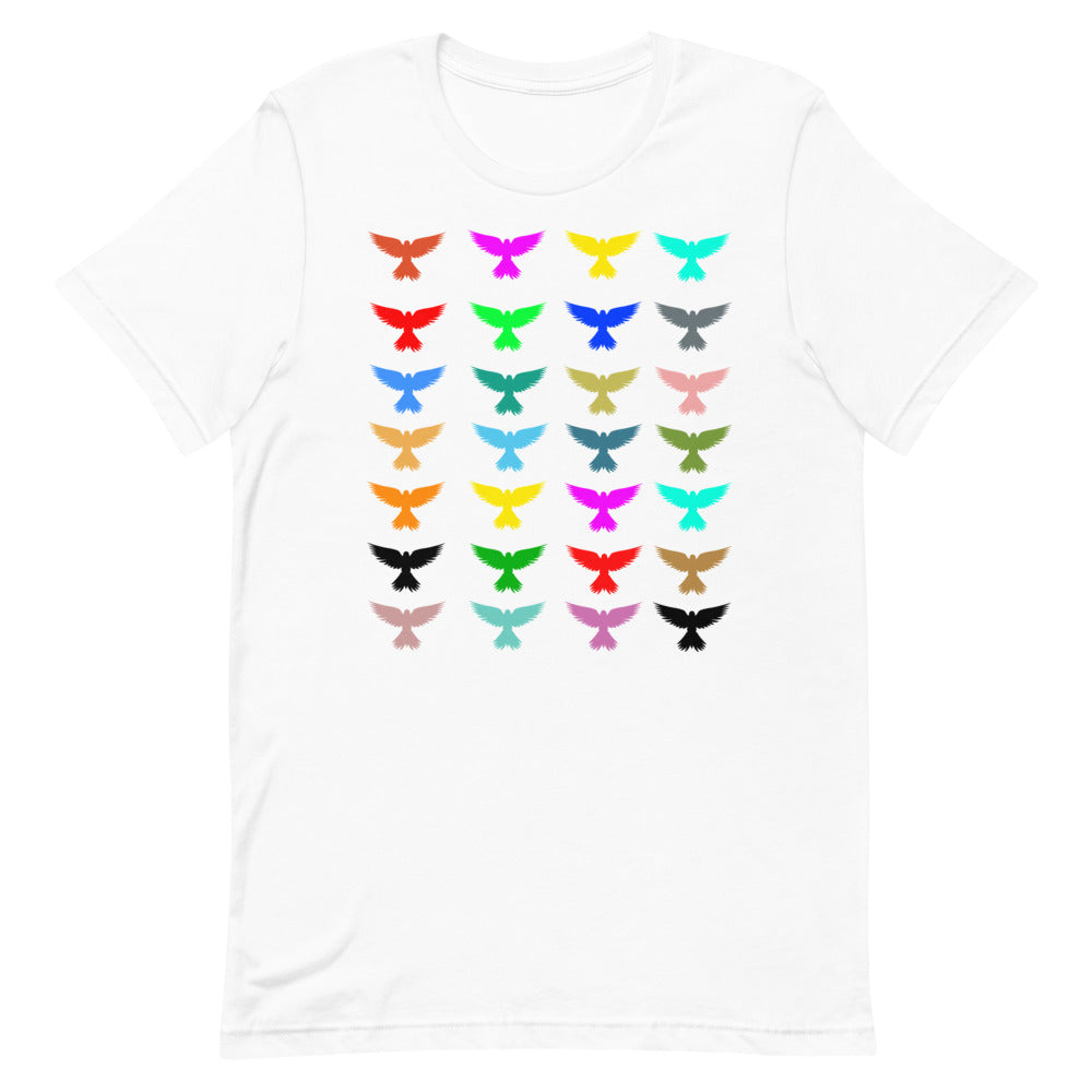 LOVE COMES IN ALL COLORS T-SHIRT WHITE